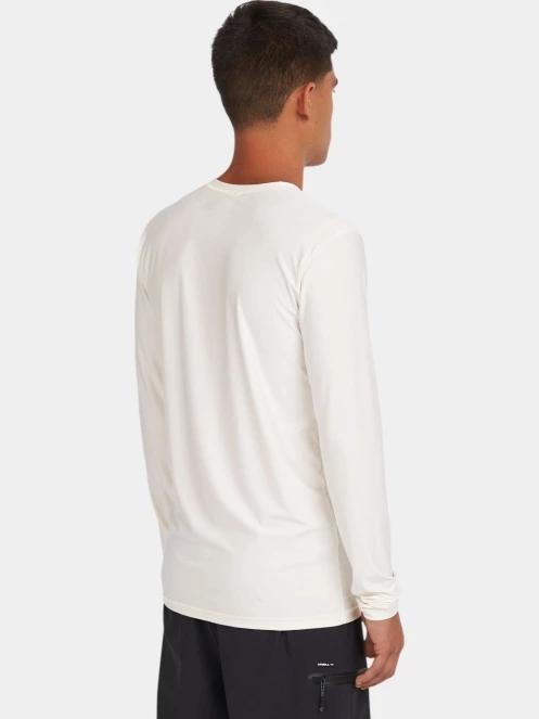O'Neill Essentials Skins L/Slv férfi hosszú ujjú lycra fehér színben 4