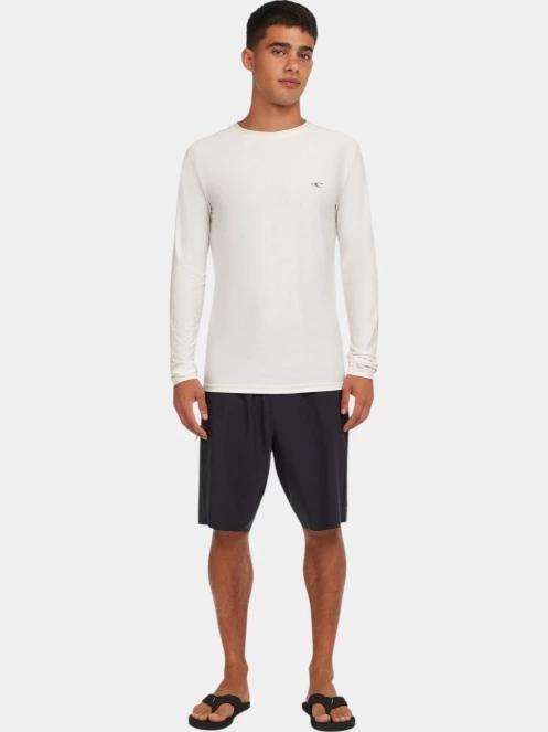 O'Neill Essentials Skins L/Slv férfi hosszú ujjú lycra fehér színben 5