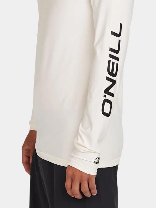 O'Neill Essentials Skins L/Slv férfi hosszú ujjú lycra fehér színben 6