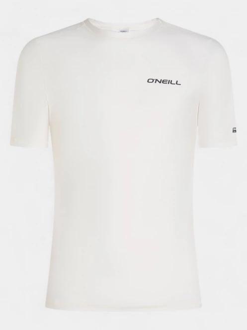 O'Neill Essentials Skins S/Slv férfi rövid ujjú lycra fehér színben 6