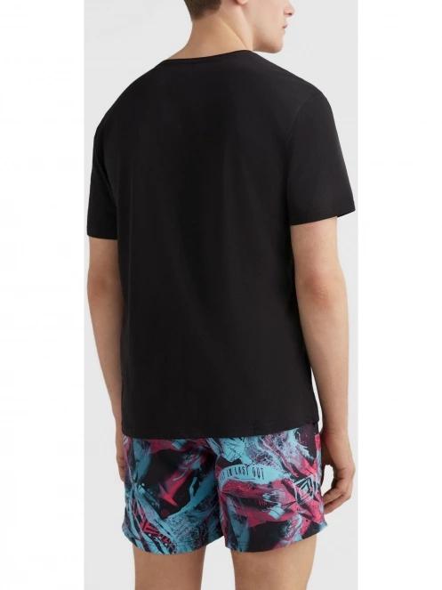 O'Neill Loren T-Shirt férfi rövid ujjú póló fekete színben 3