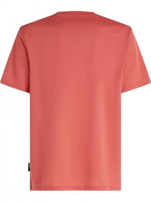 O'Neill O’Neill Hybrid Logo T-Shirt férfi rövid ujjú póló piros színben 7