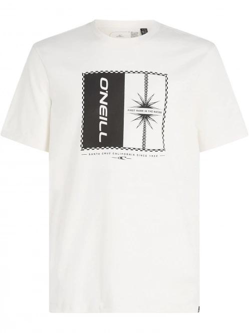 O'Neill Mix & Match Palm T-Shirt férfi rövid ujjú póló fehér színben 6