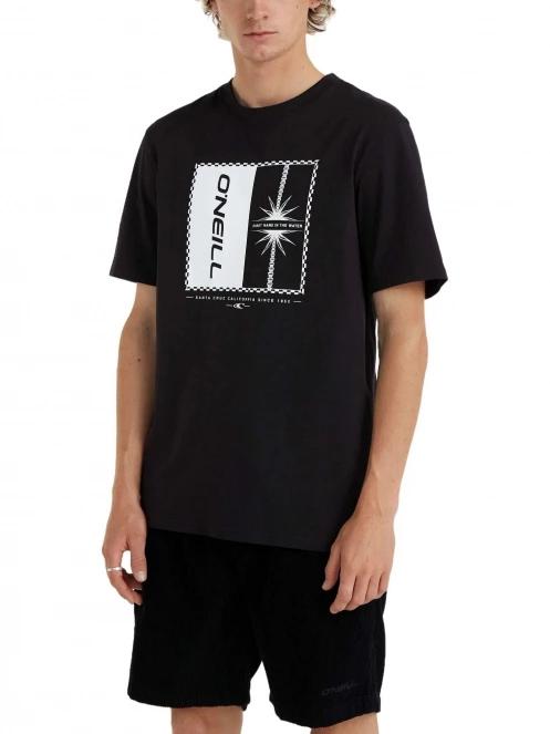 O'Neill Mix & Match Palm T-Shirt férfi rövid ujjú póló fekete színben 2