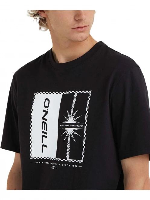 O'Neill Mix & Match Palm T-Shirt férfi rövid ujjú póló fekete színben 5