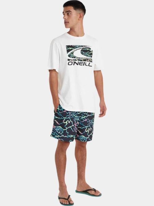 O'Neill Jack O'Neill Wave T-Shirt férfi rövid ujjú póló fehér színben 4