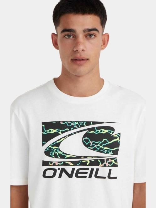 O'Neill Jack O'Neill Wave T-Shirt férfi rövid ujjú póló fehér színben 5