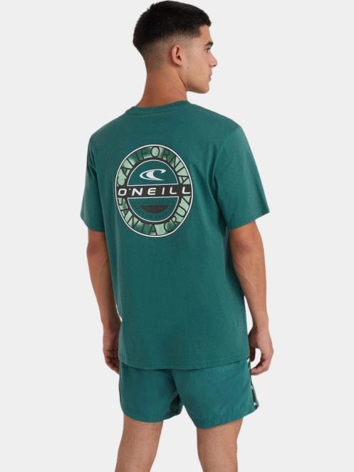 O'Neill Jack O'Neill Backprint T-Shirt férfi rövid ujjú póló zöld színben 4