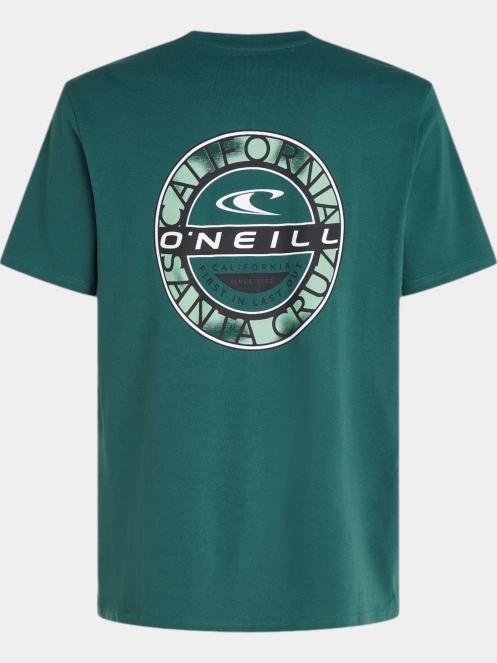 O'Neill Jack O'Neill Backprint T-Shirt férfi rövid ujjú póló zöld színben 7