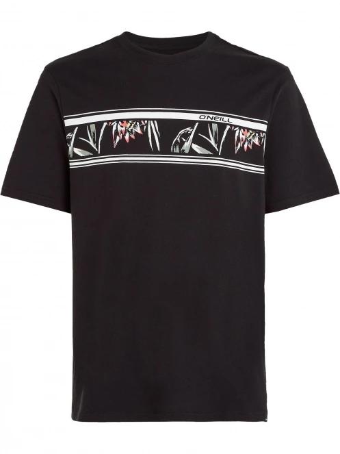 O'Neill Mix & Match Floral Graphic T-Shirt férfi rövid ujjú póló fekete színben 6