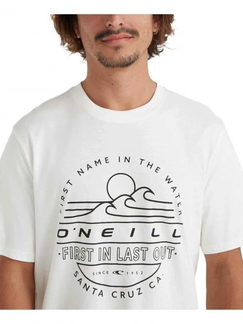 O'Neill Jack O'Neill Muir T-Shirt férfi rövid ujjú póló fehér színben 5