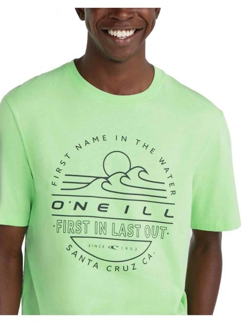 O'Neill Jack O'Neill Muir T-Shirt férfi rövid ujjú póló zöld színben 5
