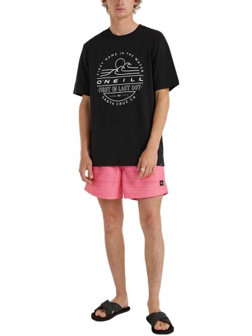 O'Neill Jack O'Neill Muir T-Shirt férfi rövid ujjú póló fekete színben 4