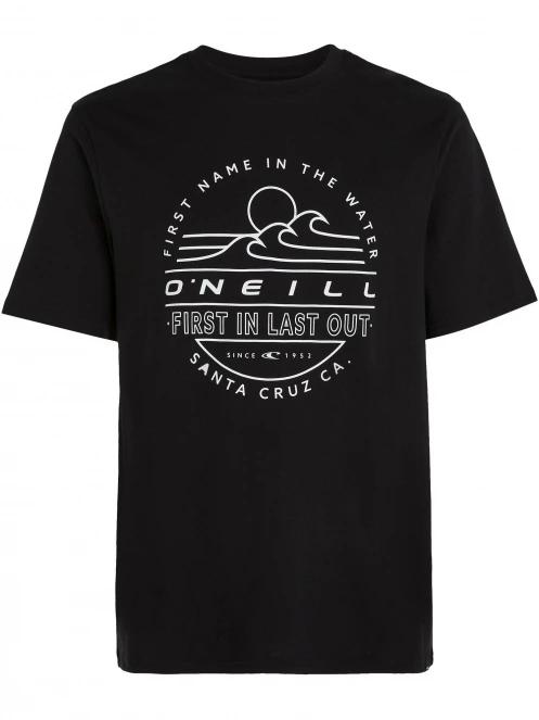 O'Neill Jack O'Neill Muir T-Shirt férfi rövid ujjú póló fekete színben 6