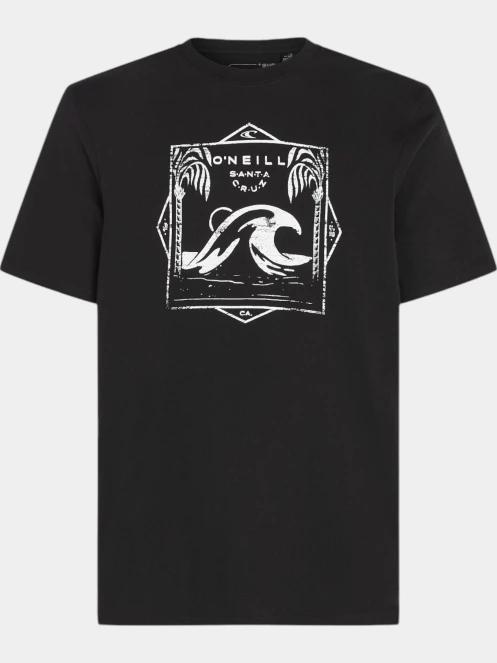 O'Neill Mix & Match Wave T-Shirt férfi rövid ujjú póló fekete színben 6