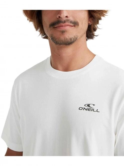 O'Neill Js Fill T-Shirt férfi rövid ujjú póló fehér színben 5