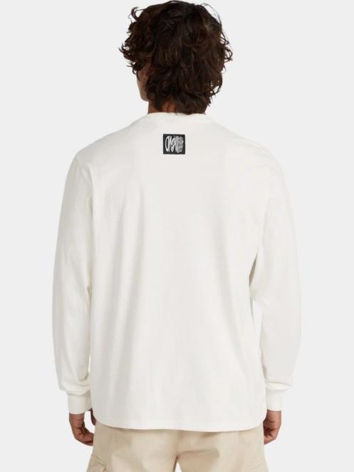 O'Neill Surf Heroes L/Slv T-Shirt férfi hosszú ujjú póló fehér színben 3