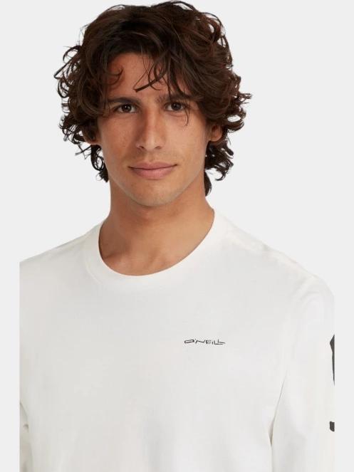 O'Neill Surf Heroes L/Slv T-Shirt férfi hosszú ujjú póló fehér színben 4