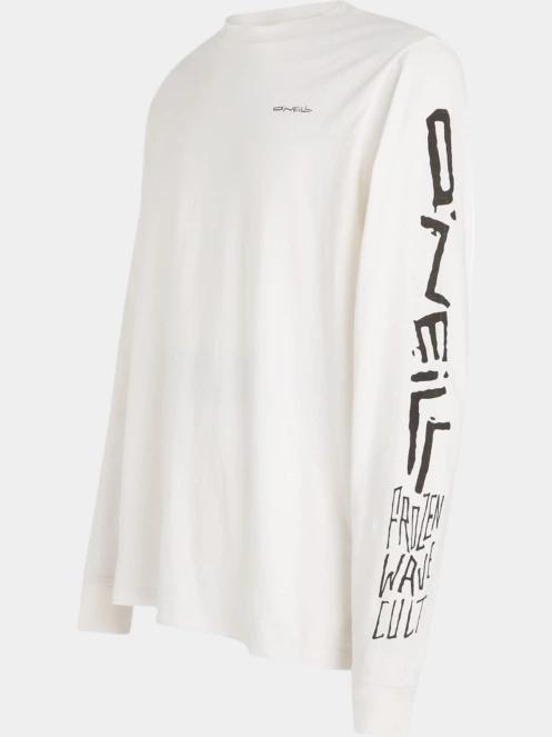 O'Neill Surf Heroes L/Slv T-Shirt férfi hosszú ujjú póló fehér színben 9