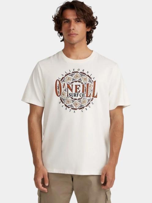 O'Neill O'Neill TRVLR Series Ikat Graphic T-Shirt férfi rövid ujjú póló fehér színben 2