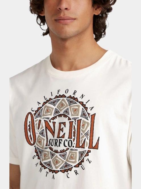 O'Neill O'Neill TRVLR Series Ikat Graphic T-Shirt férfi rövid ujjú póló fehér színben 4