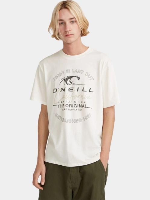 O'Neill O'Neill TRVLR Series Cali Wave T-Shirt férfi rövid ujjú póló fehér színben 2