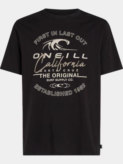 O'Neill O'Neill TRVLR Series Cali Wave T-Shirt férfi rövid ujjú póló fekete színben 6