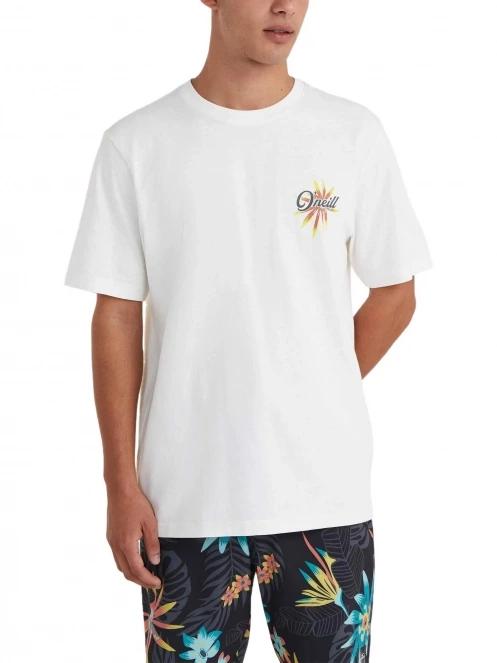 O'Neill O'Neill Beach Graphic T-Shirt férfi rövid ujjú póló fehér színben 2