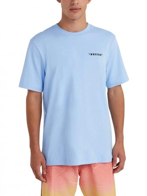 O'Neill O'Neill Beach Graphic T-Shirt férfi rövid ujjú póló világoskék színben 2