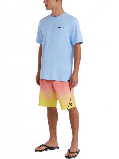 O'Neill O'Neill Beach Graphic T-Shirt férfi rövid ujjú póló világoskék színben 4