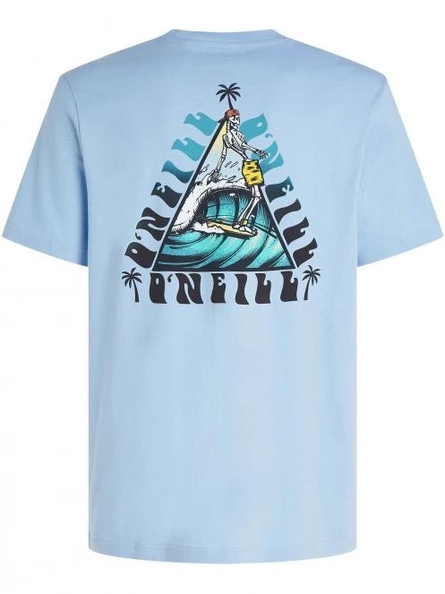 O'Neill O'Neill Beach Graphic T-Shirt férfi rövid ujjú póló világoskék színben 7