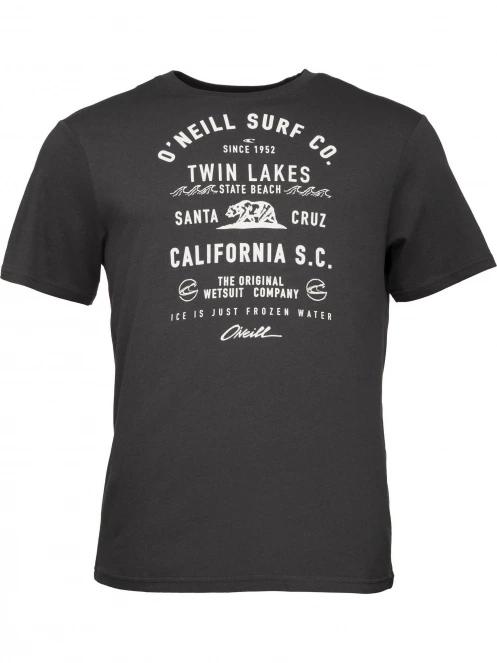 O'Neill Muir T-shirt férfi rövid ujjú póló szürke színben 2