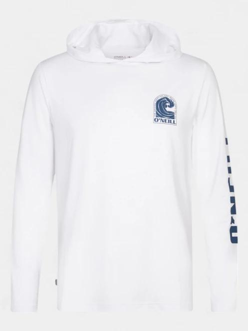 O'Neill O'Neill Upf Hoodie férfi kapucnis pulóver fehér színben 7