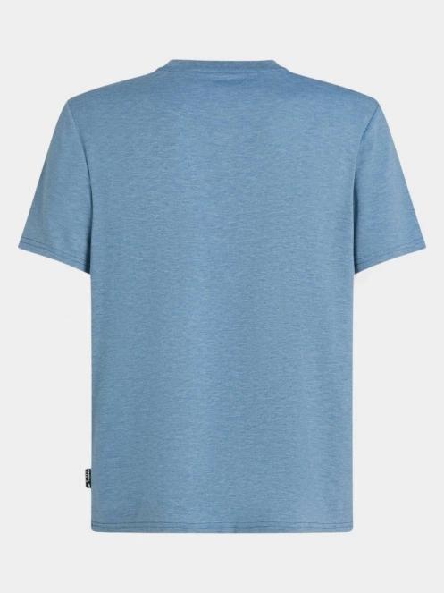 O'Neill O'Riginals Hybrid Polygiene Graphic T-Shirt férfi rövid ujjú póló kék színben 7