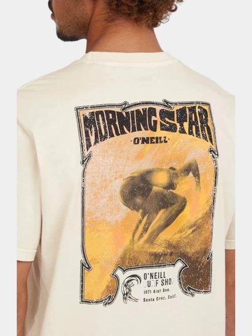 O'Neill O'Riginals 70'S Graphic T-Shirt férfi rövid ujjú póló homok színben 5