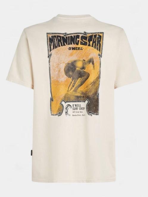 O'Neill O'Riginals 70'S Graphic T-Shirt férfi rövid ujjú póló homok színben 7