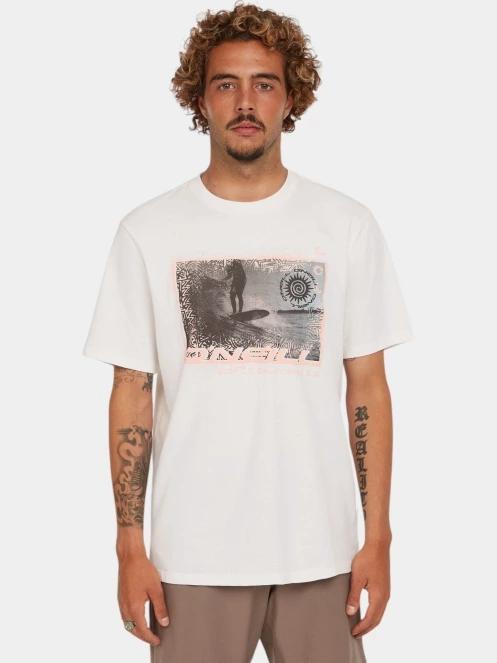O'Neill O'Neill Photo Print T-Shirt férfi rövid ujjú póló fehér színben 2