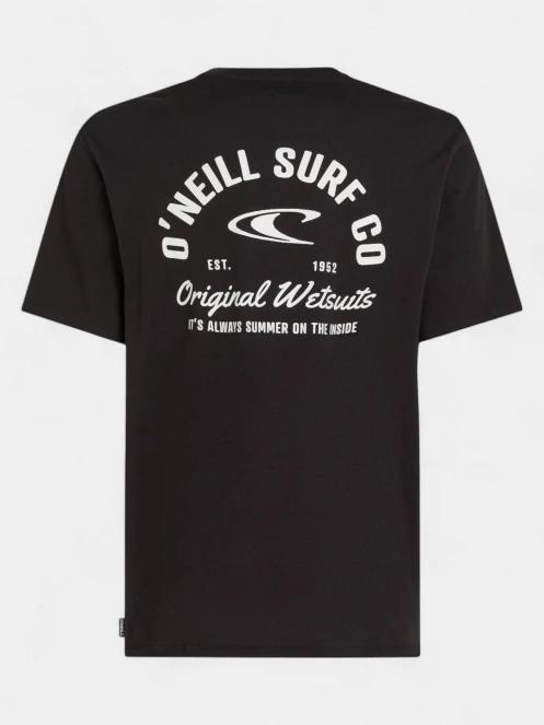 O'Neill Global T-Shirt férfi rövid ujjú póló fekete színben 7