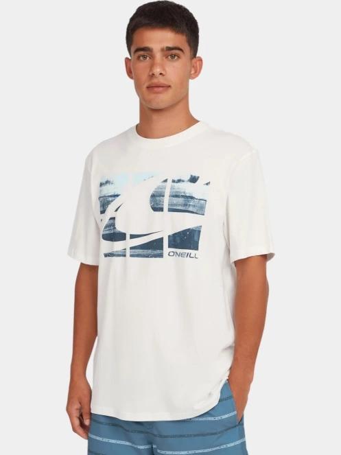 O'Neill O'Neill Gradient T-Shirt férfi rövid ujjú póló fehér színben 2