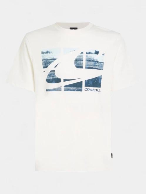 O'Neill O'Neill Gradient T-Shirt férfi rövid ujjú póló fehér színben 6