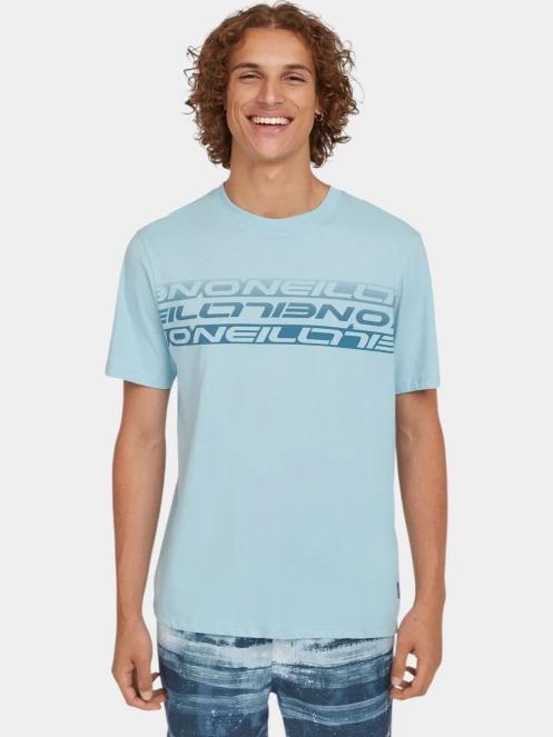 O'Neill O'Neill Stripe T-Shirt férfi rövid ujjú póló zöld színben 2