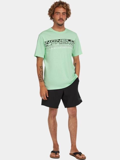 O'Neill O'Neill Stripe T-Shirt férfi rövid ujjú póló világoskék színben 4