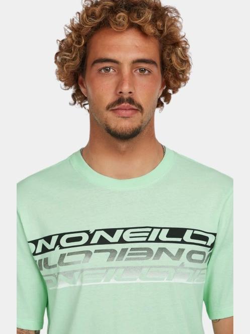 O'Neill O'Neill Stripe T-Shirt férfi rövid ujjú póló világoskék színben 5