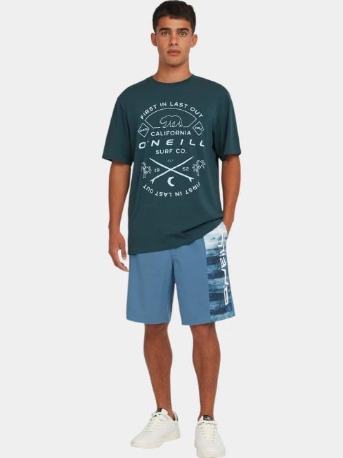 O'Neill Jack O'Neill Muir T-Shirt férfi rövid ujjú póló zöld színben 4