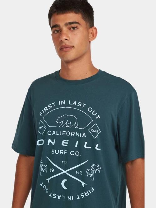 O'Neill Jack O'Neill Muir T-Shirt férfi rövid ujjú póló zöld színben 5