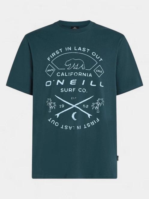 O'Neill Jack O'Neill Muir T-Shirt férfi rövid ujjú póló zöld színben 6