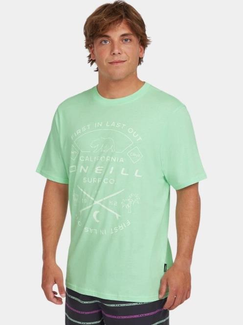 O'Neill Jack O'Neill Muir T-Shirt férfi rövid ujjú póló zöld színben 2