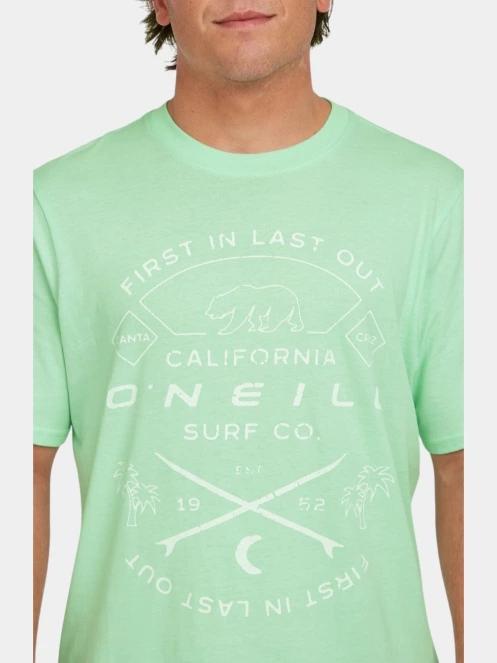 O'Neill Jack O'Neill Muir T-Shirt férfi rövid ujjú póló zöld színben 5