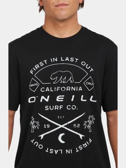O'Neill Jack O'Neill Muir T-Shirt férfi rövid ujjú póló fekete színben 5