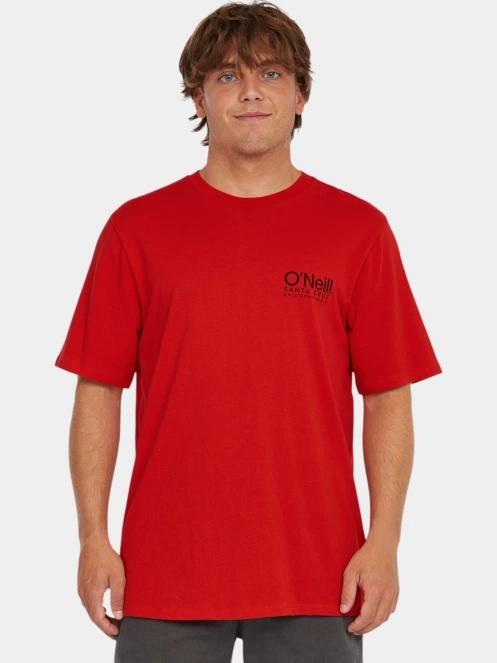 O'Neill Original Cali Logo T-Shirt férfi rövid ujjú póló piros színben 2